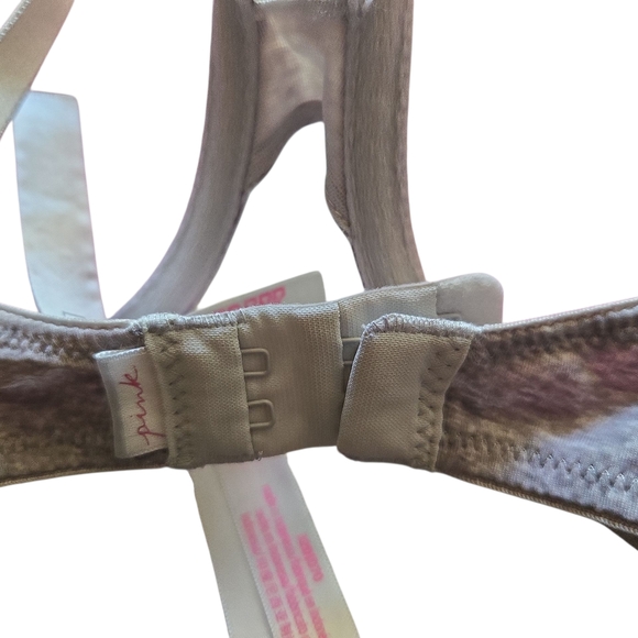 PINK Victoria's Secret Wear Everywhere Push Up Heather Gray Bra ~32D - Picture 6 of 10